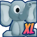 XL Elephant Plushie