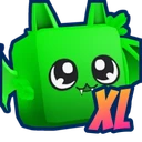 XL Emerald Bat