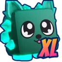 XL Emerald Wolf