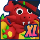 XL Fancy Dragon Plushie