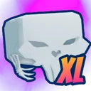 XL Ghost Skull