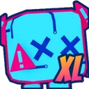 XL Glitched Cube