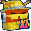 XL Gold Sparkletime
