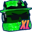 XL Green Sparkletime