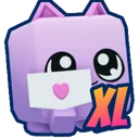 XL Letter Kitty