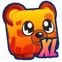 XL Magma Bear