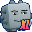 XL Man Face Golem