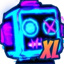 XL Neon Robot