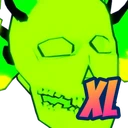 XL OG Wolf Skull