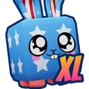 XL Patriotic Bunny