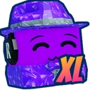 XL Purple Sparkletime