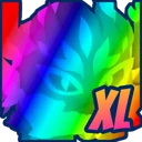 XL Rainbow Gryphon