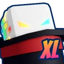 XL Rainbow Shock Tophat
