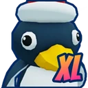 XL Santa Penguin