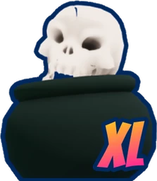 XL Skull Cauldron
