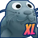 XL Stuffed Seal