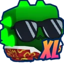 XL Summer Emerald Golem