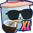 XL Tropical Bunny