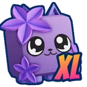 XL Violet Kitty
