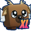 XL Winged Deer