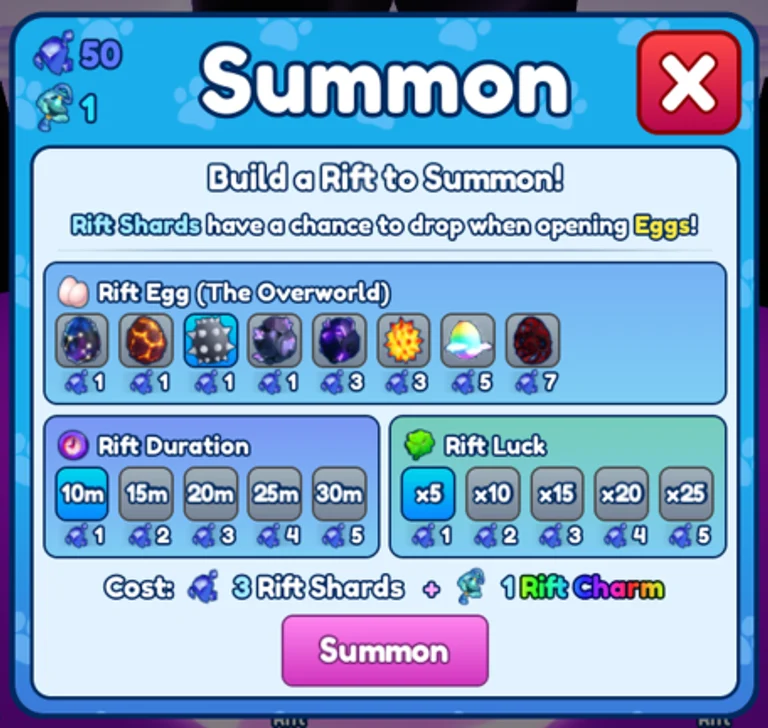 Rift Summoning
