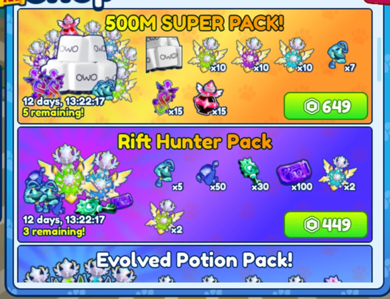 New Shop Bundles