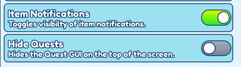 New Settings