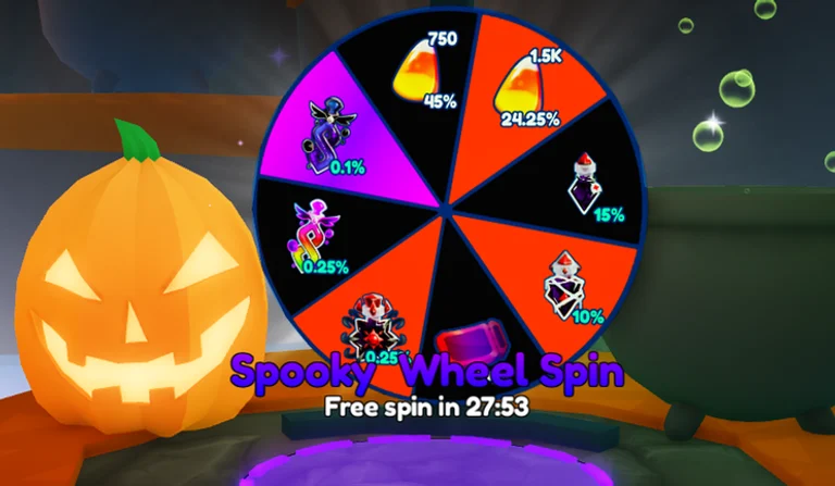 Spooky Wheel Spin