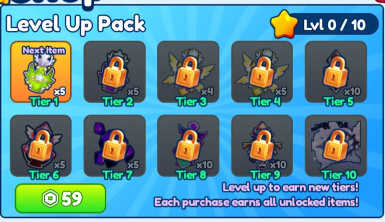 New Level Up Pack