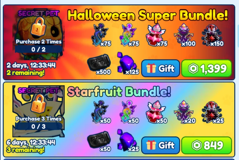 New Shop Bundles