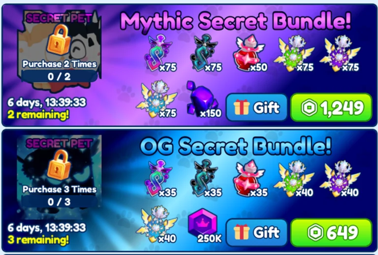 New Shop Bundles