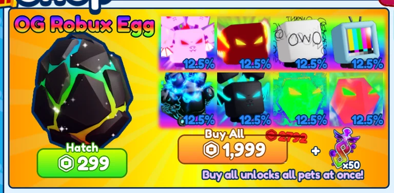 OG Robux Egg