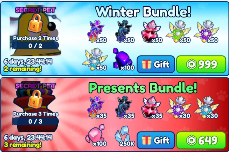 New Shop Bundles