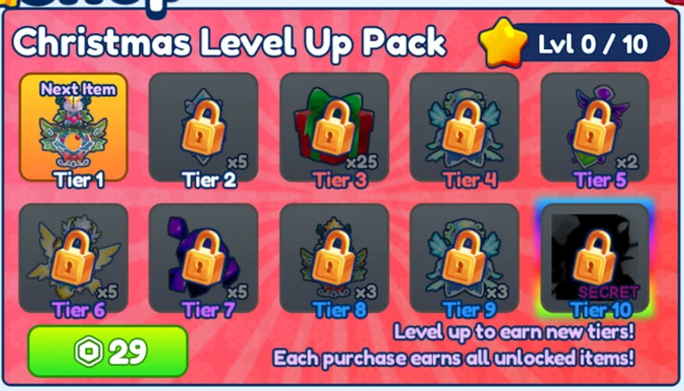 Christmas Level Up Pack