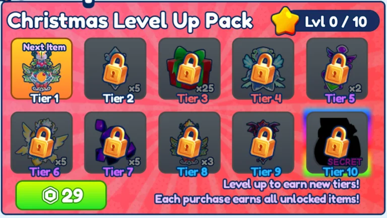 Christmas Level Up Pack 3
