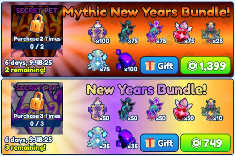 New Shop Bundles