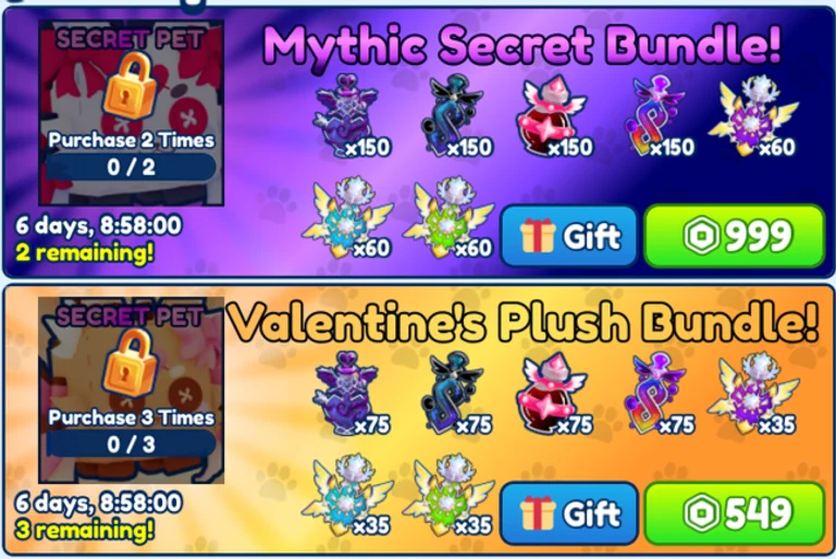 New Shop Bundles