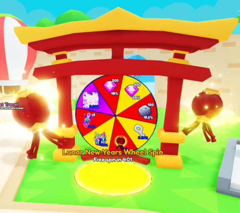 Lunar Wheel Spin