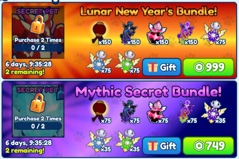 New Shop Bundles