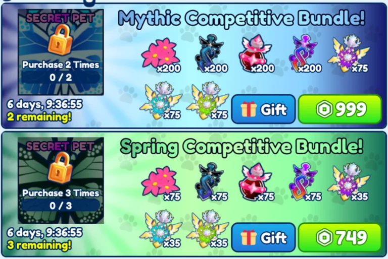 New Shop Bundles