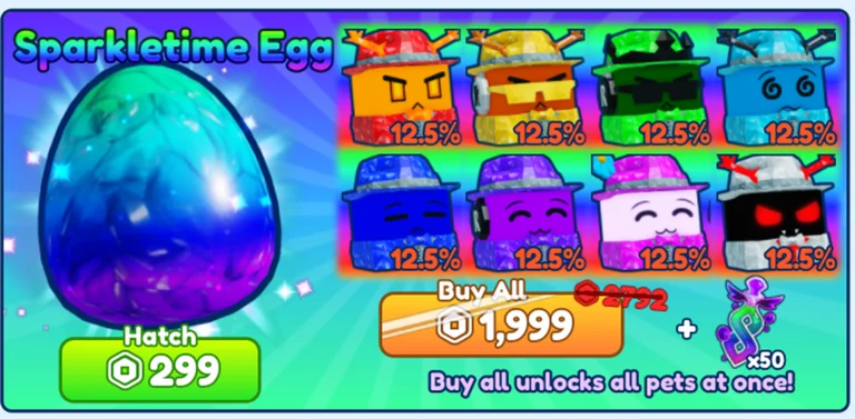 Sparkletime Egg