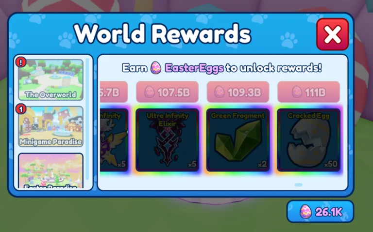 Easter Paradise Rewards