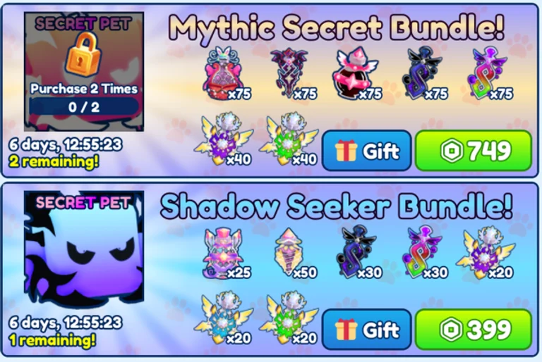 New Shop Bundles
