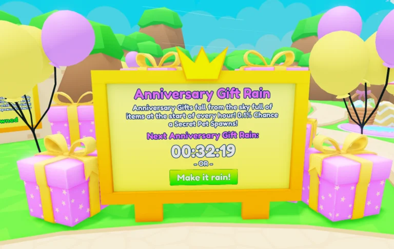 Anniversary Giftbox Rain
