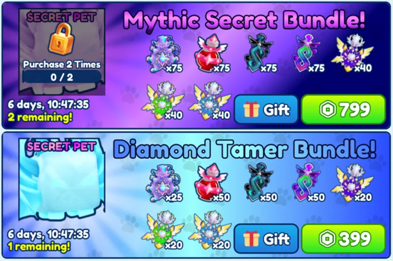 New Shop Bundles