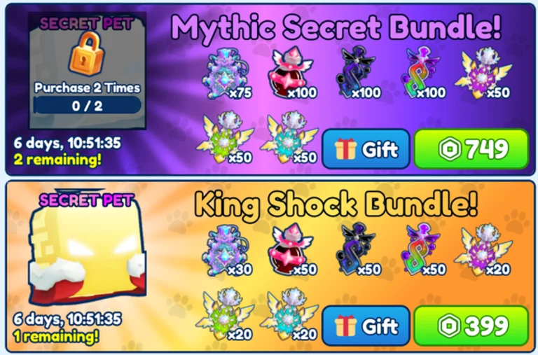 New Shop Bundles