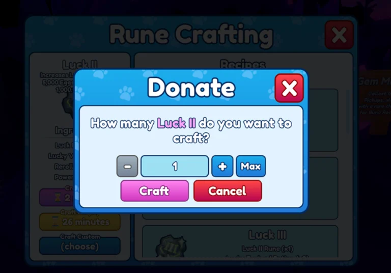 Multi Rune Craft