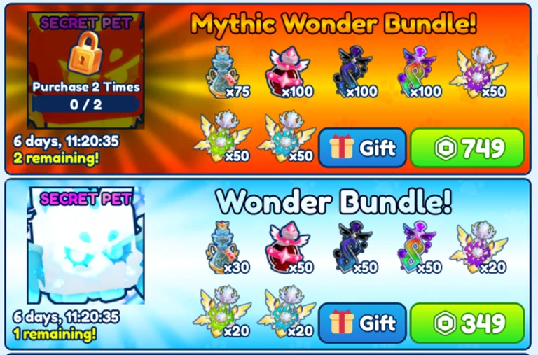 New Shop Bundles