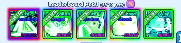 New Leaderboard Pets
