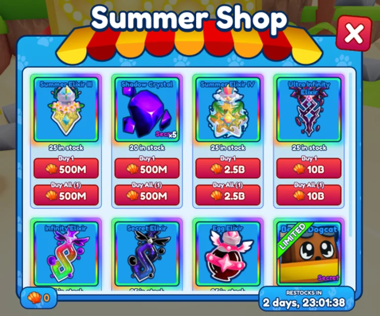 Summer Shops
